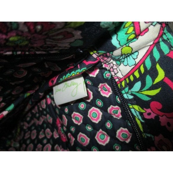 Vera Bradley Tic-Tac-Toe Petal Paisley Tote Six Pockets - Picture 3 of 7